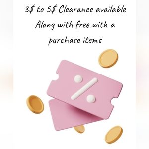 Clearance Available
